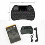 TELECOMMANDE BOX TV H9 MINI CLAVIER TACTILE SOURIS – Image 4