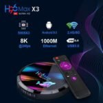 H96 MAX X3 8K UHD 4+32GB Android TV BOX – Image 3