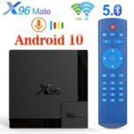 X96 Mate Android10.0 Box TV 8K HDR Bluetooth5
