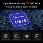 H96 Max H616 Android10.0 Smart TV BOX 64Bit IPTV – Image 2